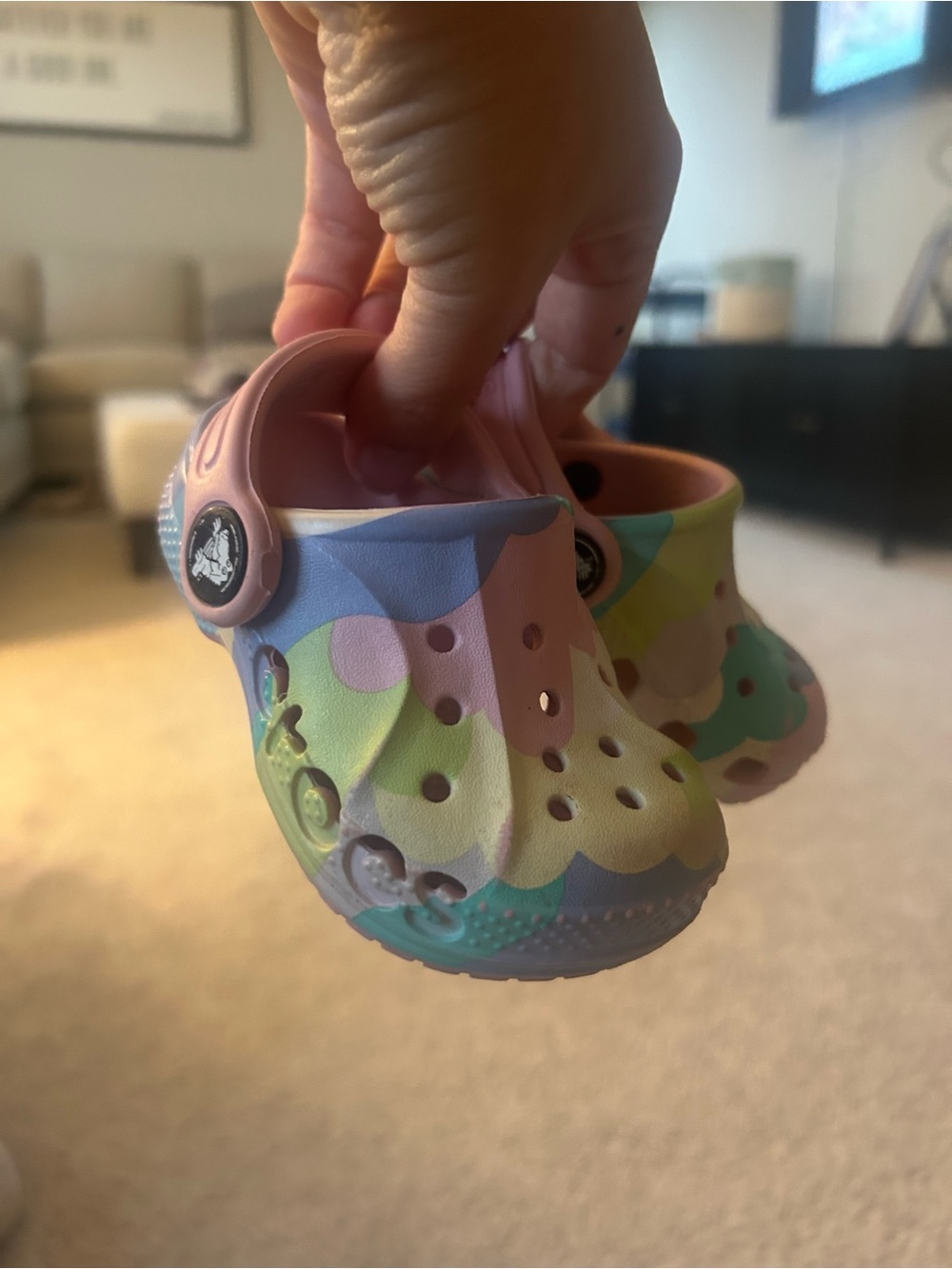 Crocs multi-color size 4C